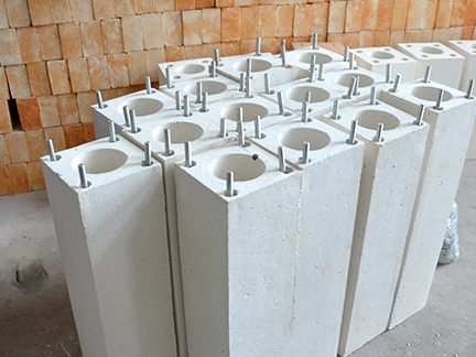 Mullite insulating brick case